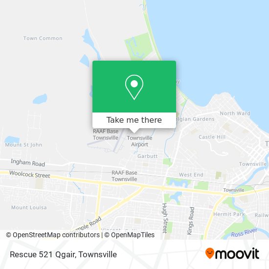 Rescue 521 Qgair map
