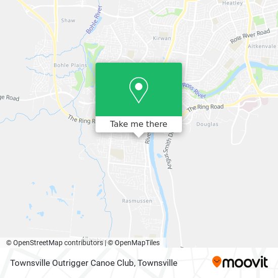 Townsville Outrigger Canoe Club map