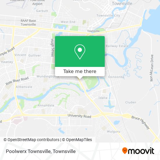 Poolwerx Townsville map