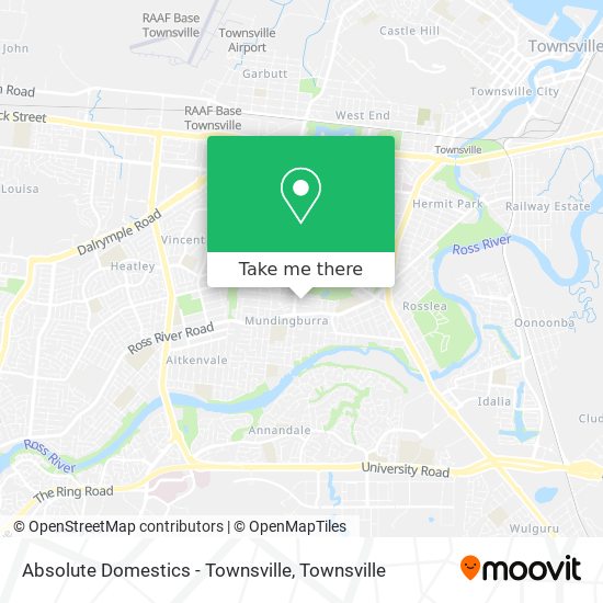Absolute Domestics - Townsville map