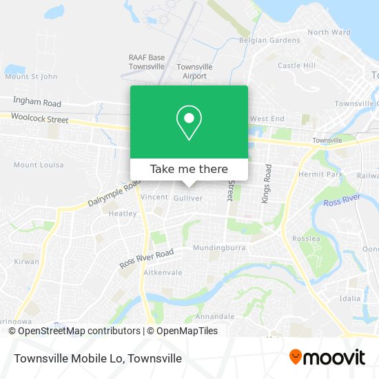 Townsville Mobile Lo map