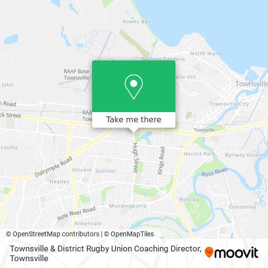 Mapa Townsville & District Rugby Union Coaching Director