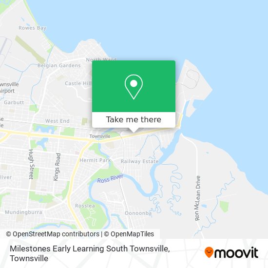 Mapa Milestones Early Learning South Townsville