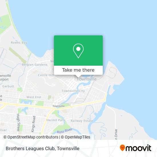 Brothers Leagues Club map