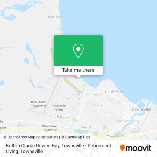 Mapa Bolton Clarke Rowes Bay, Townsville - Retirement Living