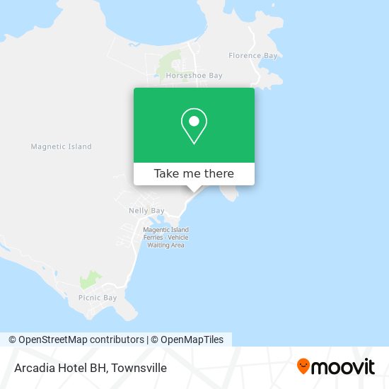 Arcadia Hotel BH map