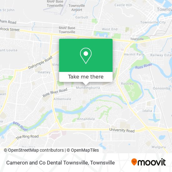 Cameron and Co Dental Townsville map