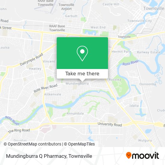 Mapa Mundingburra Q Pharmacy