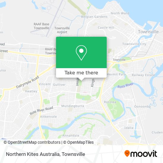 Northern Kites Australia map