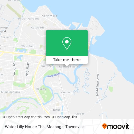 Water Lilly House Thai Massage map