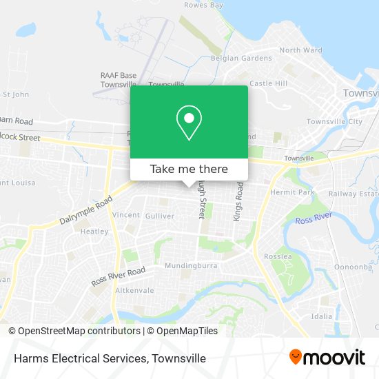 Harms Electrical Services map