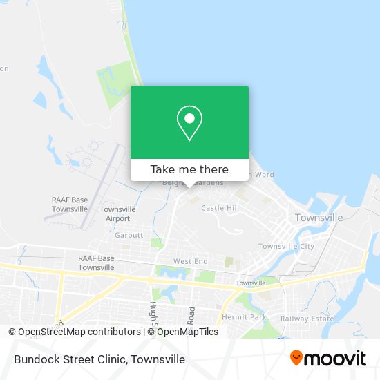 Bundock Street Clinic map