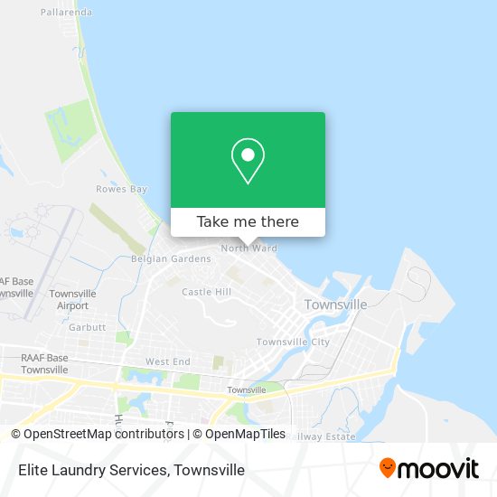 Elite Laundry Services map