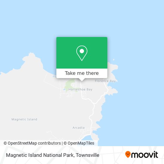 Magnetic Island National Park map