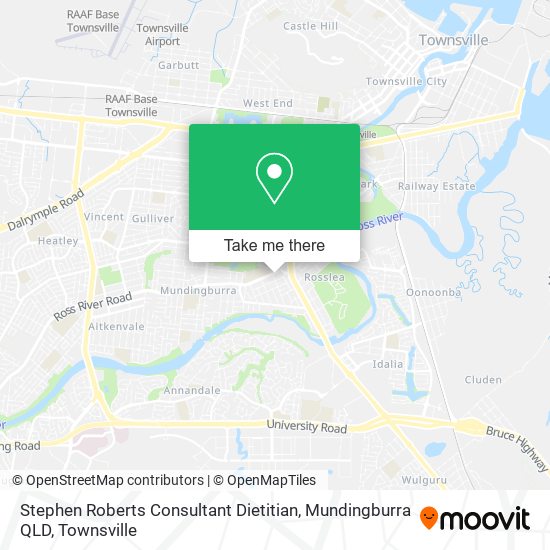 Stephen Roberts Consultant Dietitian, Mundingburra QLD map