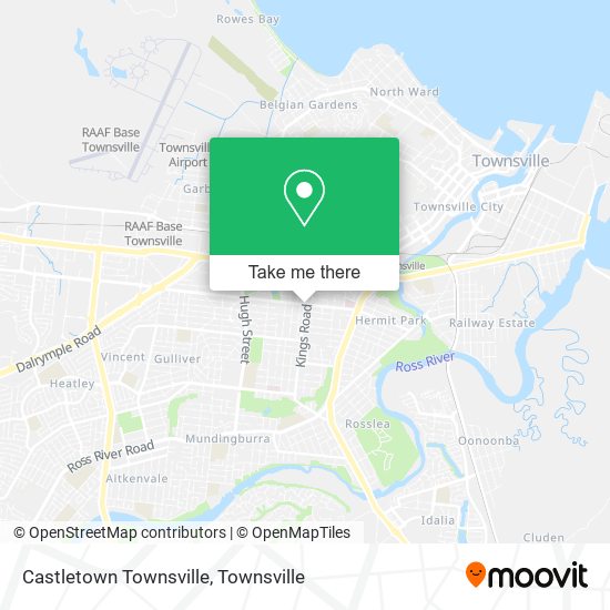 Mapa Castletown Townsville