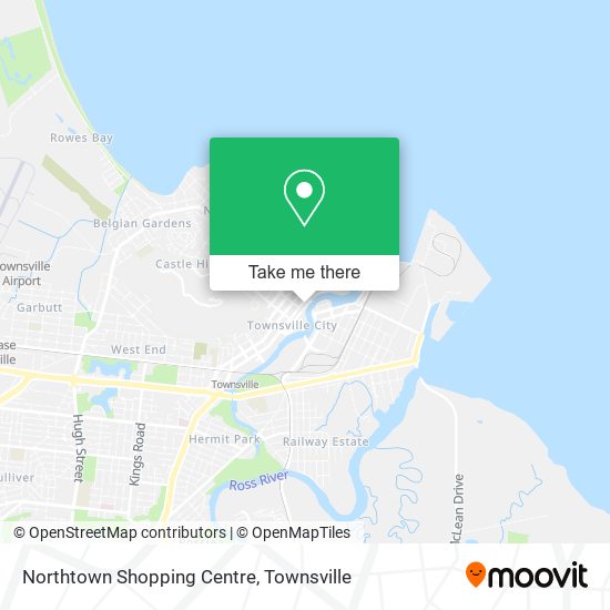 Mapa Northtown Shopping Centre