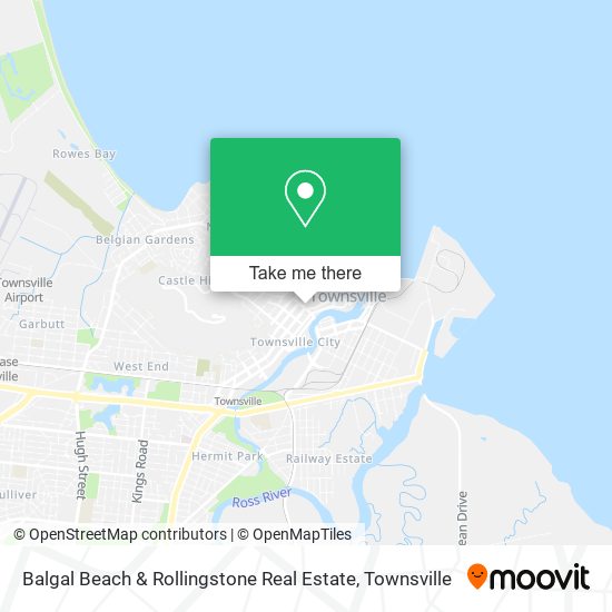 Balgal Beach & Rollingstone Real Estate map