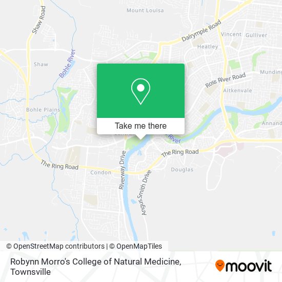 Mapa Robynn Morro's College of Natural Medicine