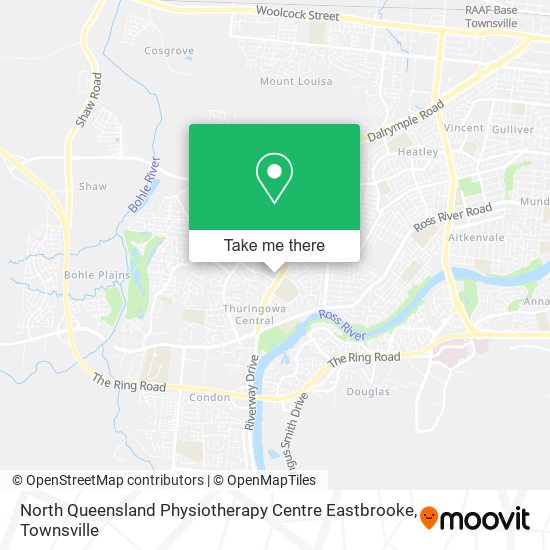 Mapa North Queensland Physiotherapy Centre Eastbrooke