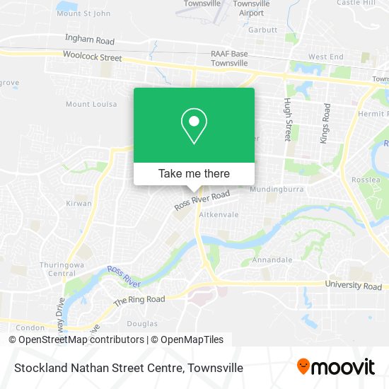 Stockland Nathan Street Centre map