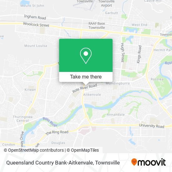 Queensland Country Bank-Aitkenvale map