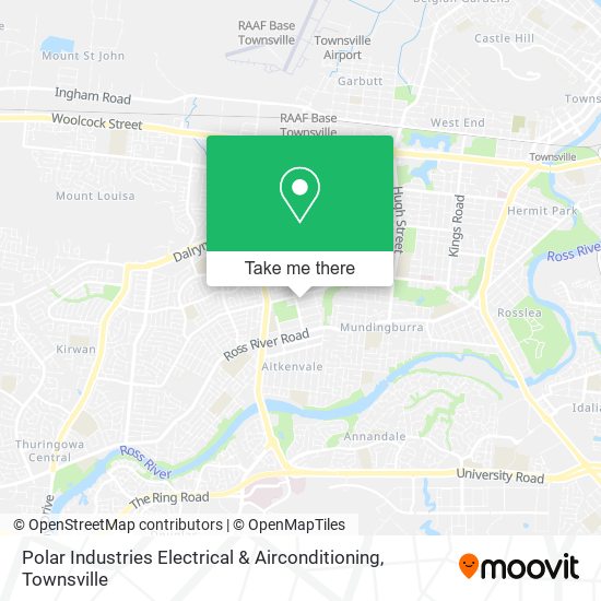 Mapa Polar Industries Electrical & Airconditioning