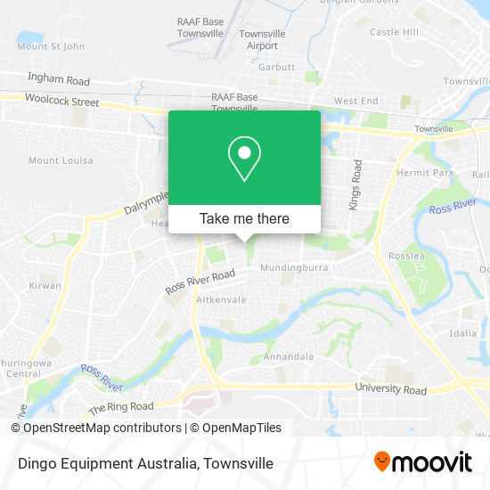 Dingo Equipment Australia map