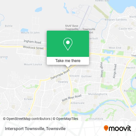 Intersport Townsville map