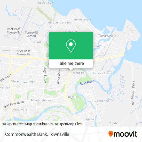 Commonwealth Bank map