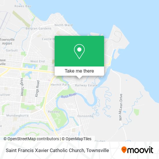 Mapa Saint Francis Xavier Catholic Church