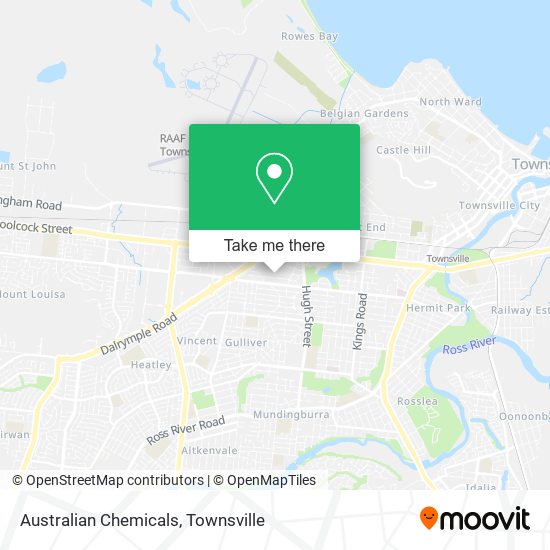 Mapa Australian Chemicals