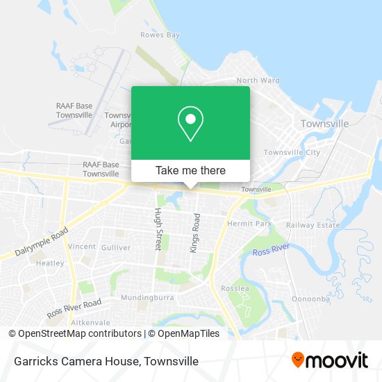Garricks Camera House map