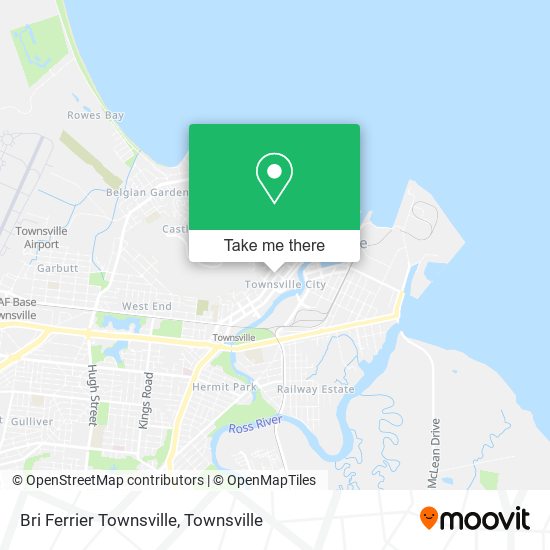 Bri Ferrier Townsville map