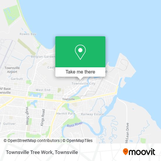Mapa Townsville Tree Work