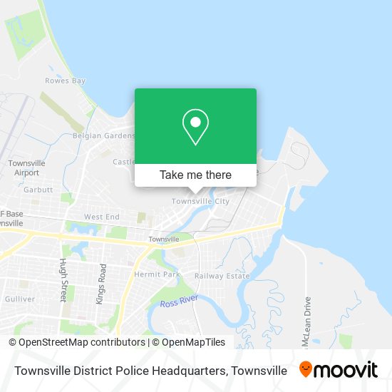 Townsville District Police Headquarters map