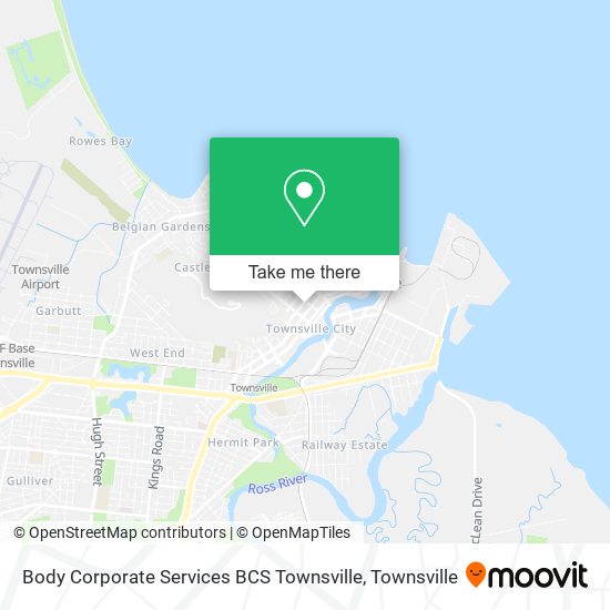 Body Corporate Services BCS Townsville map