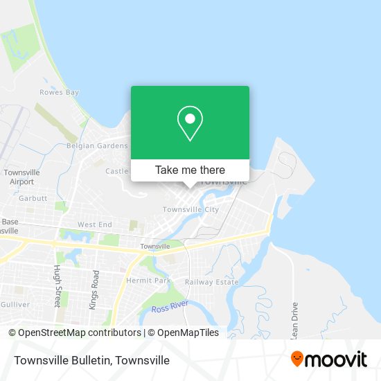 Townsville Bulletin map