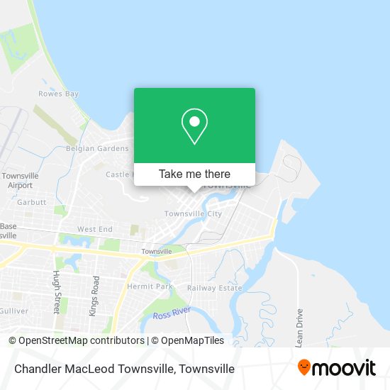 Mapa Chandler MacLeod Townsville