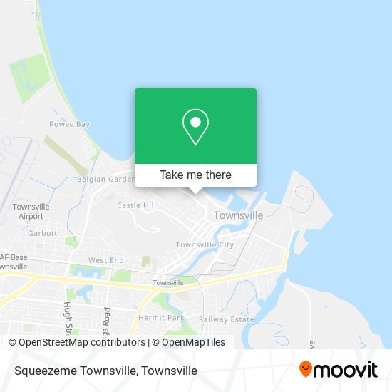 Squeezeme Townsville map