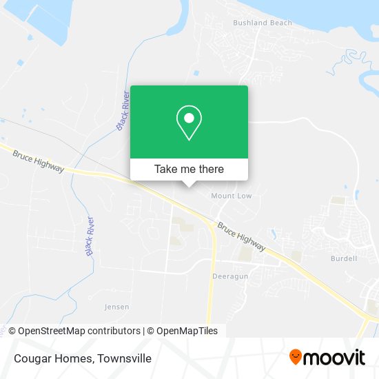 Cougar Homes map