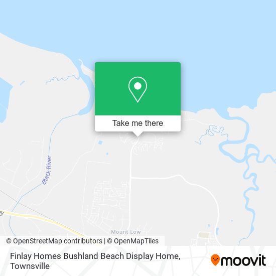 Finlay Homes Bushland Beach Display Home map