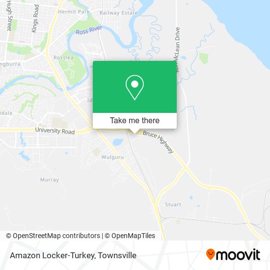 Mapa Amazon Locker-Turkey