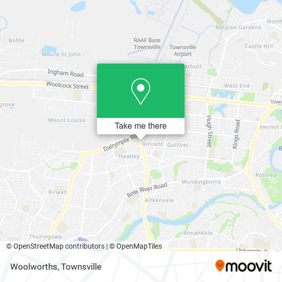 Woolworths map