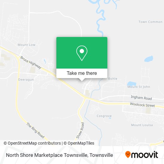 Mapa North Shore Marketplace Townsville