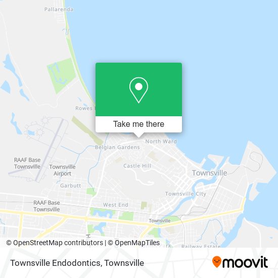 Mapa Townsville Endodontics