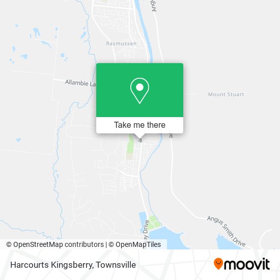 Mapa Harcourts Kingsberry