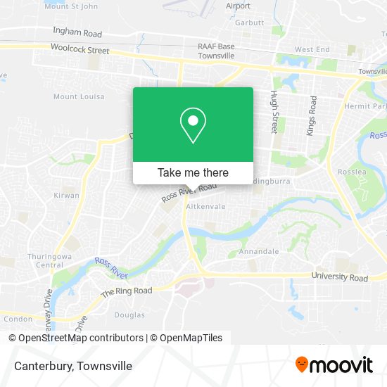 Canterbury map