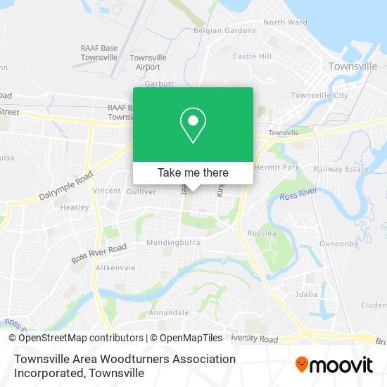 Townsville Area Woodturners Association Incorporated map