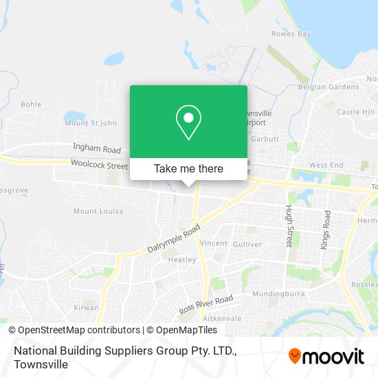 National Building Suppliers Group Pty. LTD. map